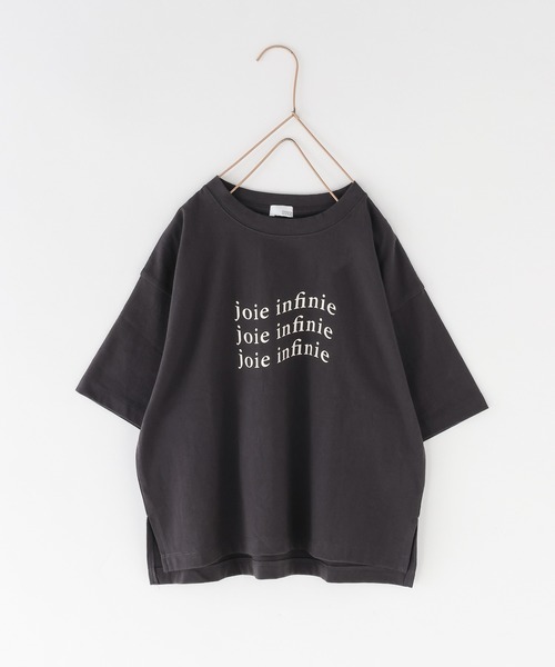 LOWRYS FARM（ローリーズファーム）の「ＵＳＡプリントＴシャツ　191122（Tシャツ/カットソー・キッズ・ホワイト/チャコールグレー/ライトグレー/ブルー・110cm/120cm/130cm/140cm/150cm）」の2枚目の写真