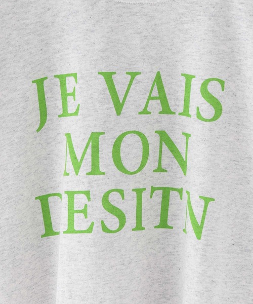 LOWRYS FARM（ローリーズファーム）の「ＵＳＡプリントＴシャツ　191122（Tシャツ/カットソー・キッズ・ホワイト/チャコールグレー/ライトグレー/ブルー・110cm/120cm/130cm/140cm/150cm）」の6枚目の写真