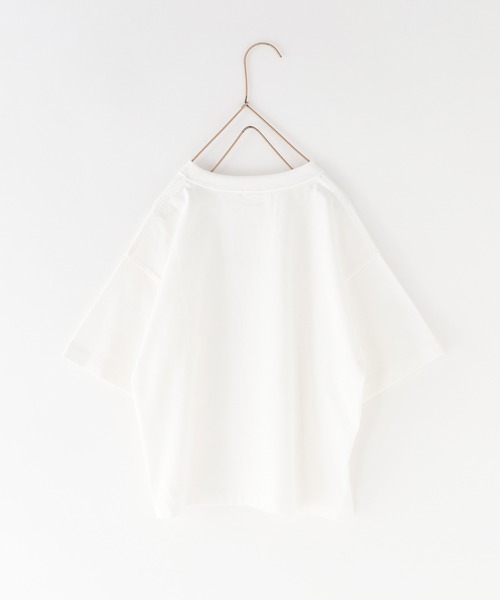 LOWRYS FARM（ローリーズファーム）の「ＵＳＡプリントＴシャツ　191122（Tシャツ/カットソー・キッズ・ホワイト/チャコールグレー/ライトグレー/ブルー・110cm/120cm/130cm/140cm/150cm）」の10枚目の写真