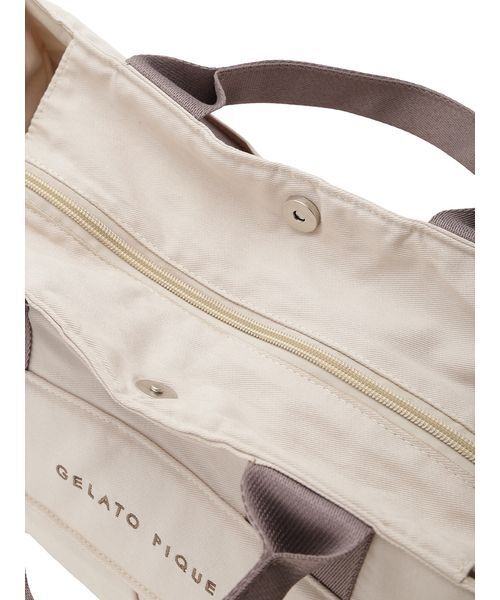 gelato pique(ジェラートピケ)の「【販路限定】2wayスクエアママバッグ(マザーズバッグ・レディース・ブラウン/ベージュ・FREE)」の20枚目の写真