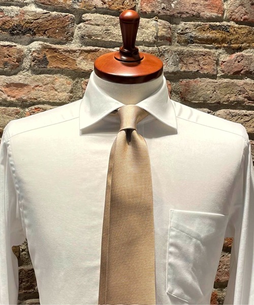 Cricket（クリケット）の「[クリケット] Cricket 綾織り ６色メランジ 無地 ネクタイ（ネクタイ・メンズ・ネイビー/ベージュ/ミント/ラベンダー/ピンク/ブルー/ターコイズブルー・FREE）」の14枚目の写真