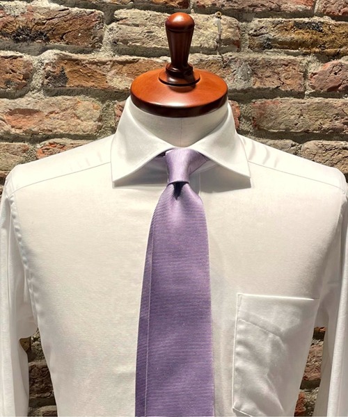 Cricket（クリケット）の「[クリケット] Cricket 綾織り ６色メランジ 無地 ネクタイ（ネクタイ・メンズ・ネイビー/ベージュ/ミント/ラベンダー/ピンク/ブルー/ターコイズブルー・FREE）」の18枚目の写真