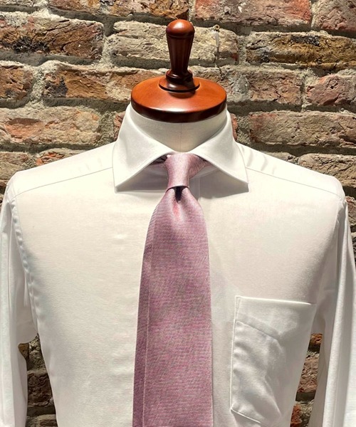 Cricket（クリケット）の「[クリケット] Cricket 綾織り ６色メランジ 無地 ネクタイ（ネクタイ・メンズ・ネイビー/ベージュ/ミント/ラベンダー/ピンク/ブルー/ターコイズブルー・FREE）」の19枚目の写真