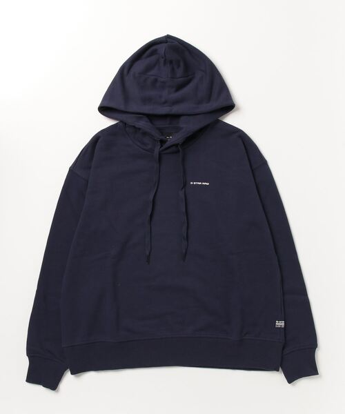 G-STAR(ジースター)の「GRAPHIC CORE HOODED SWEATER/ワンポイントロゴパーカー(パーカー・レディース・ダークブルー/ダークオリーブ/ダークブラック・X-SMALL/SMALL/MEDIUM)」の4枚目の写真