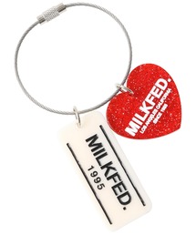 HEART AND PLATE KEYCHAIN