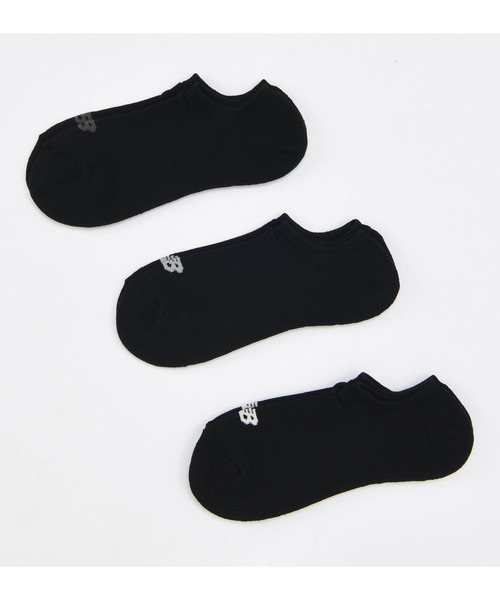 NEW BALANCE（ニューバランス）の「スニーカーレングス3Pソックス（ソックス/靴下・メンズ・その他/ブラック/ホワイト/その他2・MEDIUM/LARGE/X-LARGE）」の2枚目の写真