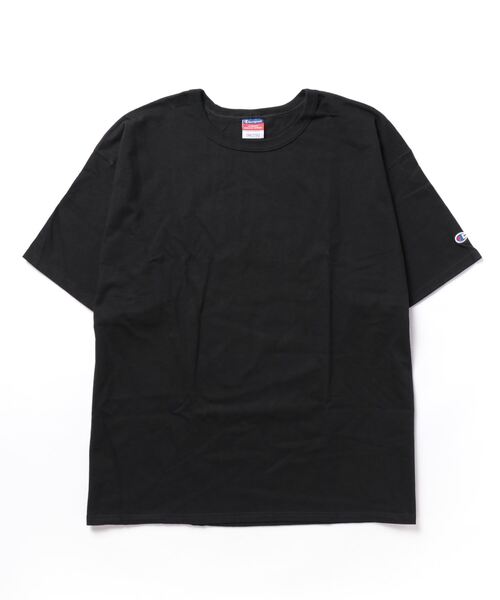 Champion（チャンピオン）の「【W】【it】【ut21】【CHAMPION】 7oz HERITAGE JERSEY　チャンピオン　ヘビーオンススーパービッグTシャツ（Tシャツ/カットソー・メンズ・ネイビー/ホワイト/グレー/ブラック/オートミール・XXX-LARGE/XX-LARGE）」の3枚目の写真