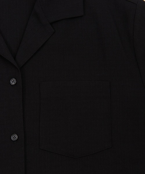 PUNYUS(プニュズ)の「オープンカラーシャツ(シャツ/ブラウス・レディース・ピンク/ブラック/ホワイト/ブルー・3/2/4/1)」の17枚目の写真