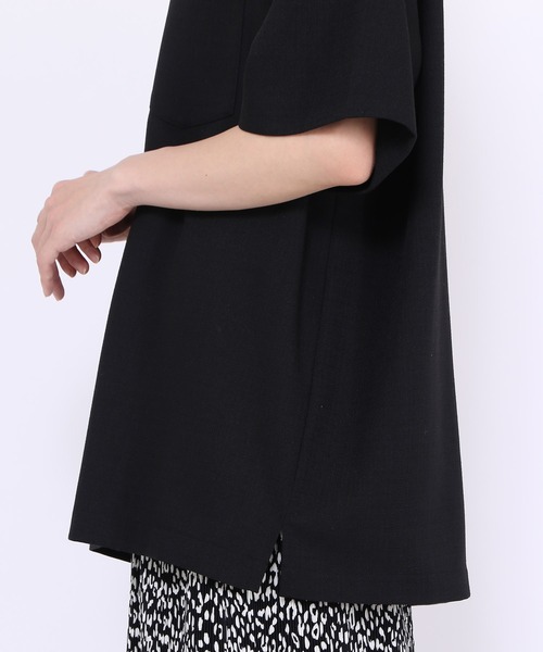 PUNYUS(プニュズ)の「オープンカラーシャツ(シャツ/ブラウス・レディース・ピンク/ブラック/ホワイト/ブルー・3/2/4/1)」の12枚目の写真