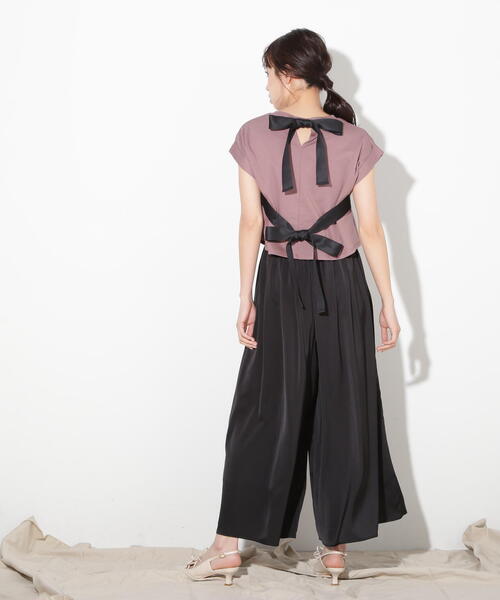 JILL by JILL STUART（ジルバイジルスチュアート）の「◇ボリュームワイドパンツ（その他パンツ・レディース・ブラック/グレー・FREE）」の9枚目の写真