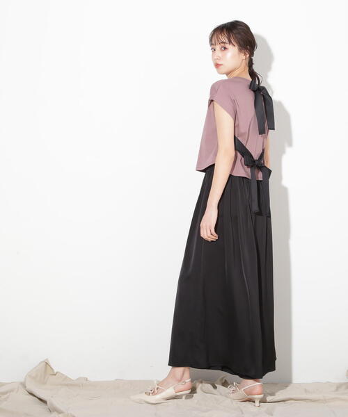 JILL by JILL STUART（ジルバイジルスチュアート）の「◇ボリュームワイドパンツ（その他パンツ・レディース・ブラック/グレー・FREE）」の10枚目の写真