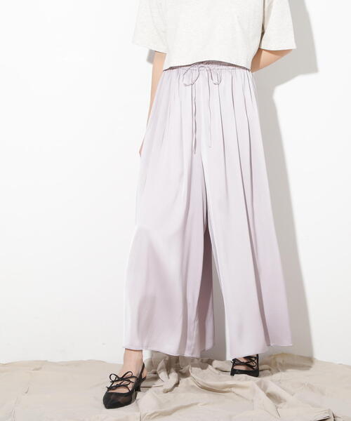 JILL by JILL STUART（ジルバイジルスチュアート）の「◇ボリュームワイドパンツ（その他パンツ・レディース・ブラック/グレー・FREE）」の15枚目の写真