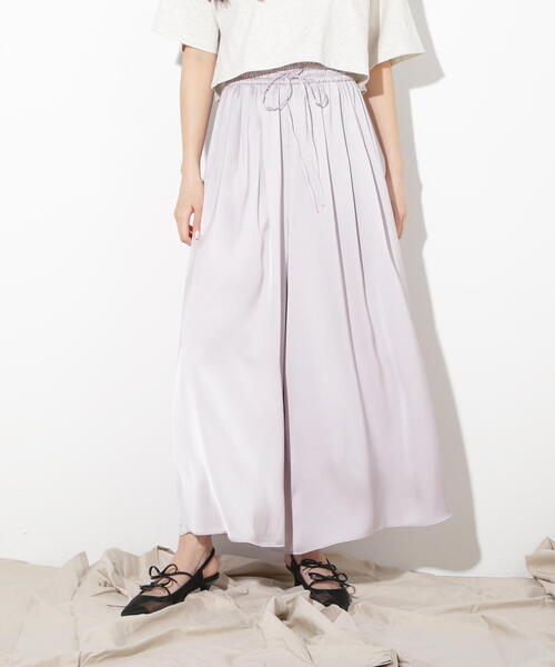 JILL by JILL STUART（ジルバイジルスチュアート）の「◇ボリュームワイドパンツ（その他パンツ・レディース・ブラック/グレー・FREE）」の19枚目の写真