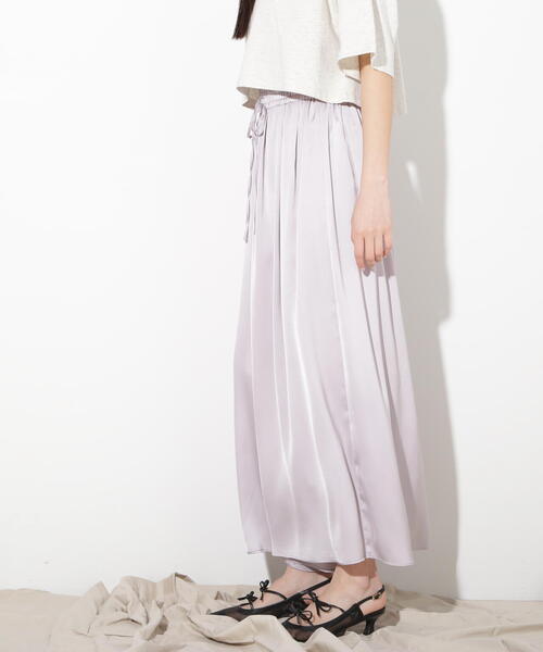 JILL by JILL STUART（ジルバイジルスチュアート）の「◇ボリュームワイドパンツ（その他パンツ・レディース・ブラック/グレー・FREE）」の20枚目の写真