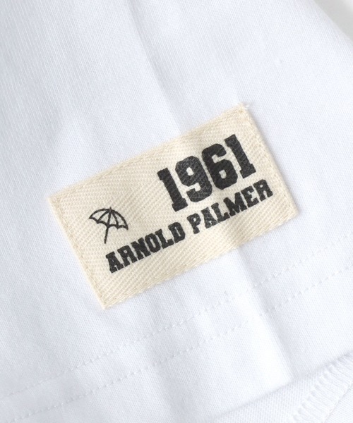 Arnie Arnold Palmer(アーニーアーノルドパーマー)の「ARNIE ARNOLD PALMER(アーニーアーノルドパーマー)ブランドロゴプリントTシャツ レディース/プルオーバートップス(Tシャツ/カットソー・レディース・グレイッシュベージュ/ブラック/グリーン/ホワイト/ピンクベージュ・M/L)」の21枚目の写真