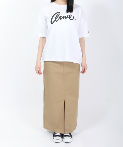 Arnie Arnold Palmer(アーニーアーノルドパーマー)の「ARNIE ARNOLD PALMER(アーニーアーノルドパーマー)ブランドロゴプリントTシャツ レディース/プルオーバートップス(Tシャツ/カットソー・レディース・グレイッシュベージュ/ブラック/グリーン/ホワイト/ピンクベージュ・M/L)」の9枚目の写真