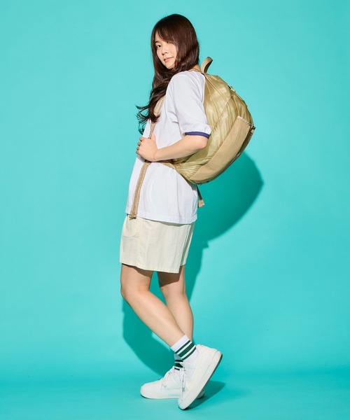 BURLAP OUTFITTER(バーラップアウトフィッター)の「FOLDING DAY PACK / フォルディング デイパック(バックパック/リュック・メンズ・ベージュ/ブラック・ONE SIZE)」の22枚目の写真