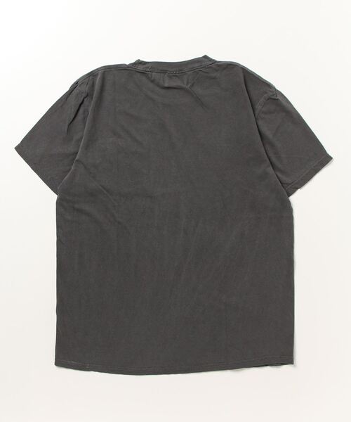 DOUBLE STEAL(ダブルスティール)の「DBSLオーバルロゴ刺繍ピグメントダイポケット Tシャツ(Tシャツ/カットソー・メンズ・グレイッシュブルー/ブラック・X-LARGE/LARGE)」の15枚目の写真