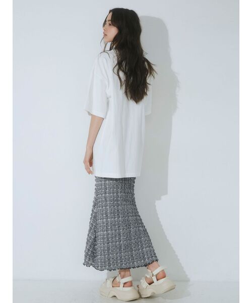 merry jenny（メリージェニー）の「We are CAT Tee（Tシャツ/カットソー・レディース・オフホワイト/ピンク/ブルー/チャコールグレー・FREE）」の12枚目の写真