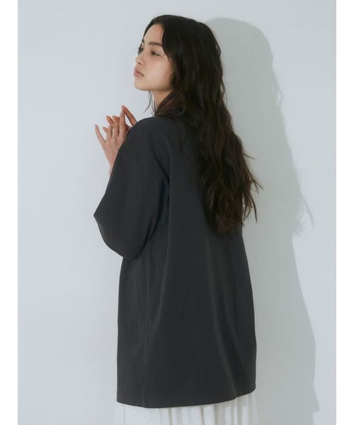 merry jenny（メリージェニー）の「We are CAT Tee（Tシャツ/カットソー・レディース・オフホワイト/ピンク/ブルー/チャコールグレー・FREE）」の15枚目の写真