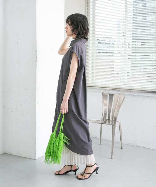 KBF（ケイビーエフ）の「グリッタープリーツスカート（スカート・レディース・ブラック/オフホワイト/グレー・ONE）」の10枚目の写真