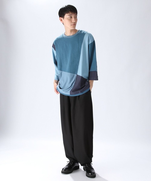 niko and...七分袖カットソー niko and - ニコアンド カットソー シャツ トップス 七分袖