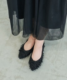 OHGA⟡.·ツィードバレエシューズ♡ ツイード」に該当するバレエ