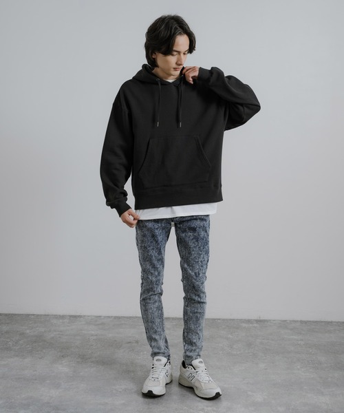 Rocky Monroe(ロッキーモンロー)の「スーパーストレッチ スキニーデニムパンツ(デニムパンツ・メンズ・ライトブラック/ブラック/ライトブルー/インディゴブルー/ライトインディゴブルー・LL/M/L)」の20枚目の写真