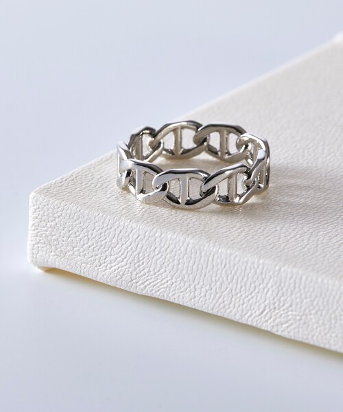 tk.TAKEO KIKUCHI（ティーケータケオキクチ）の「◆チェーンリング（リング・メンズ・シルバー/シルバー系2/ゴールド/シルバー系/シルバー系1/ブラック系1・13/17）」の5枚目の写真