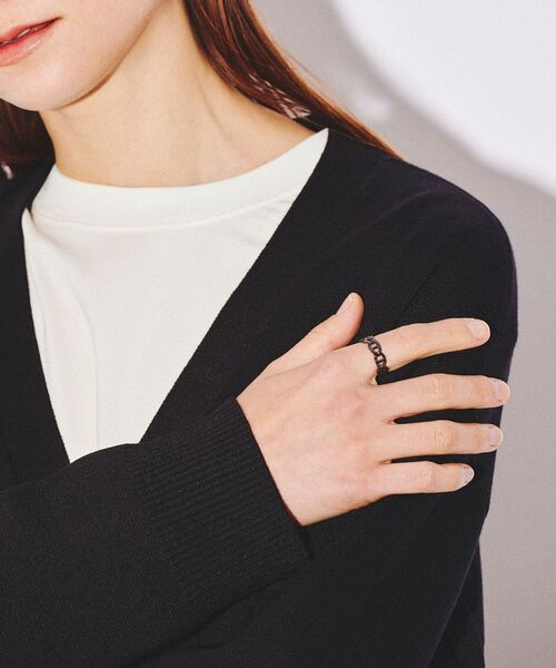 tk.TAKEO KIKUCHI（ティーケータケオキクチ）の「◆チェーンリング（リング・メンズ・シルバー/シルバー系2/ゴールド/シルバー系/シルバー系1/ブラック系1・13/17）」の17枚目の写真