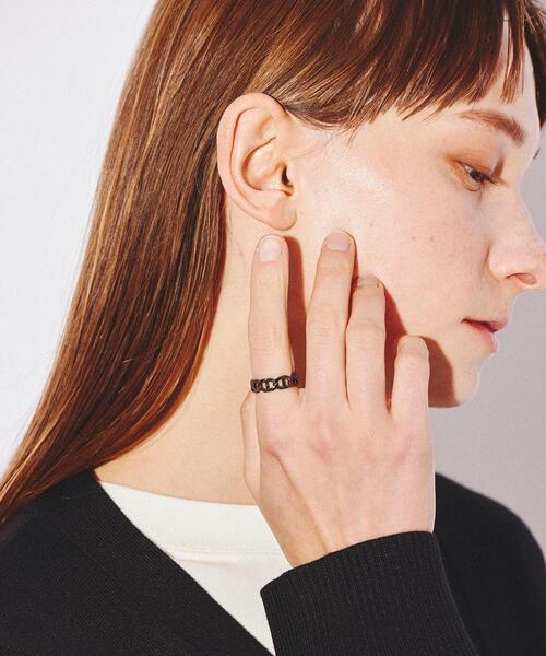 tk.TAKEO KIKUCHI（ティーケータケオキクチ）の「◆チェーンリング（リング・メンズ・シルバー/シルバー系2/ゴールド/シルバー系/シルバー系1/ブラック系1・13/17）」の16枚目の写真