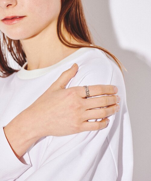 tk.TAKEO KIKUCHI（ティーケータケオキクチ）の「◆チェーンリング（リング・メンズ・シルバー/シルバー系2/ゴールド/シルバー系/シルバー系1/ブラック系1・13/17）」の13枚目の写真