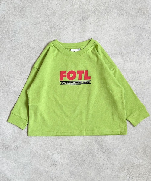 FRUIT OF THE LOOM(フルーツオブザルーム)の「【FRUIT OF THE LOOM】プリントロンT(80~160cm)(Tシャツ/カットソー・キッズ・チャコール/ライム/杢グレー・90/100/110/120/130/140/150/160/80/95)」の7枚目の写真