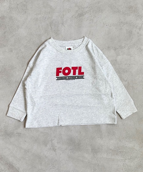 FRUIT OF THE LOOM(フルーツオブザルーム)の「【FRUIT OF THE LOOM】プリントロンT(80~160cm)(Tシャツ/カットソー・キッズ・チャコール/ライム/杢グレー・90/100/110/120/130/140/150/160/80/95)」の8枚目の写真