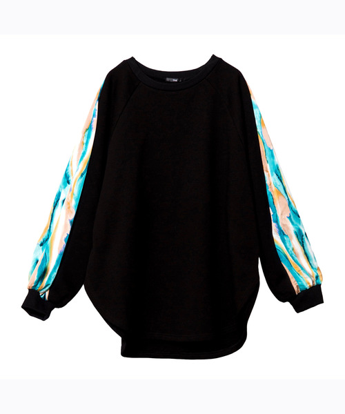 OSMOSIS（オズモーシス）の「【WEB限定アイテム】切替ｽﾘｰﾌﾞﾌﾟﾙｵｰﾊﾞｰ（Tシャツ/カットソー・レディース・ブラック/アイボリー・ONE SIZE）」の22枚目の写真