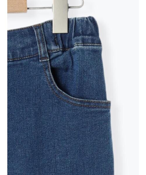 Samansa Mos2（サマンサ モスモス）の「ストレッチデニムスリムパンツ（デニムパンツ・レディース・ネイビー/ブルー・F）」の6枚目の写真