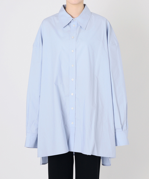 PROVOKE （プロヴォーク）の「【PROVOKE/プロヴォーク】Over size Shirt（シャツ/ブラウス・レディース・サックスブルー・FREE）」の13枚目の写真