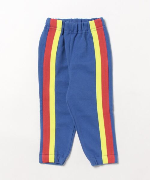 BIG FIELD（ビッグフィールド）の「カラーテープスウェットロングパンツ（80～150cm）（スウェットパンツ・キッズ・ブルー/オフホワイト/チャコール/ブラウン・120/130/150/80/90/110/95/100/140）」の9枚目の写真