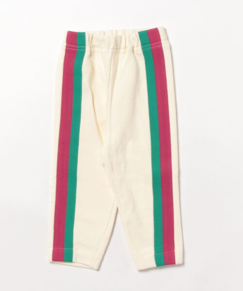 BIG FIELD（ビッグフィールド）の「カラーテープスウェットロングパンツ（80～150cm）（スウェットパンツ・キッズ・ブルー/オフホワイト/チャコール/ブラウン・120/130/150/80/90/110/95/100/140）」の13枚目の写真