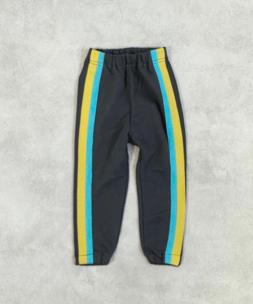 BIG FIELD（ビッグフィールド）の「カラーテープスウェットロングパンツ（80～150cm）（スウェットパンツ・キッズ・ブルー/オフホワイト/チャコール/ブラウン・120/130/150/80/90/110/95/100/140）」の22枚目の写真