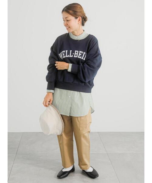 Lugnoncure（ルノンキュール）の「ツイルカーゴパンツ（カーゴパンツ・レディース・オフホワイト/ベージュ/カーキ・F）」の7枚目の写真