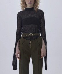 SORIN | Sheer Mohair Slit Sleeves Knit(ニット/セーター)