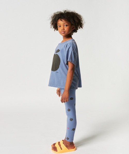 BOBO CHOSES(ボボショーズ)の「Poma allover blue leggings(レギンス/スパッツ・キッズ・ブルー・6-7YEAR/4-5YEAR/2-3YEAR/8Y-10Y/10Y-12Y)」の2枚目の写真