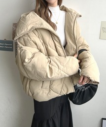 Futier land | ビッグダイヤキルトフェイクダウン(ダウンジャケット/コート)