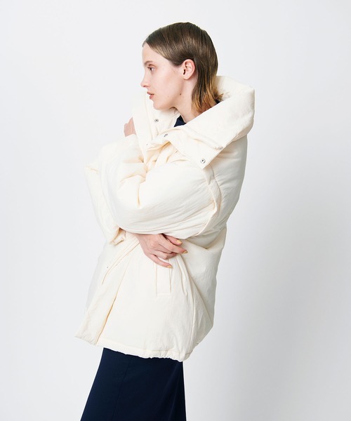 N.O.R.C(ノーク)の「2WAY中綿ミディコート(ダウンジャケット/コート N.O.R.C(ノーク)の「2WAY中綿ミディコート(ダウンジャケット/コート