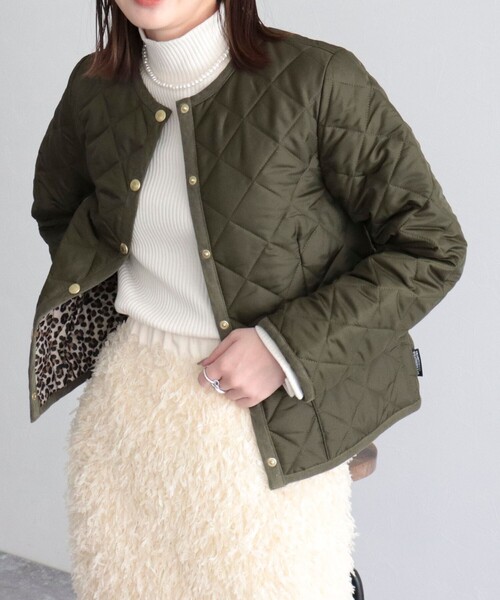Traditional Weatherwear(トラディショナルウェザーウェア)の「【WEB限定】【Traditional Weatherwear/トラディショナルウェザーウエア】ARKLEY 裏レオパード(その他アウター・レディース・ブラック/カーキ・34/36)」の10枚目の写真