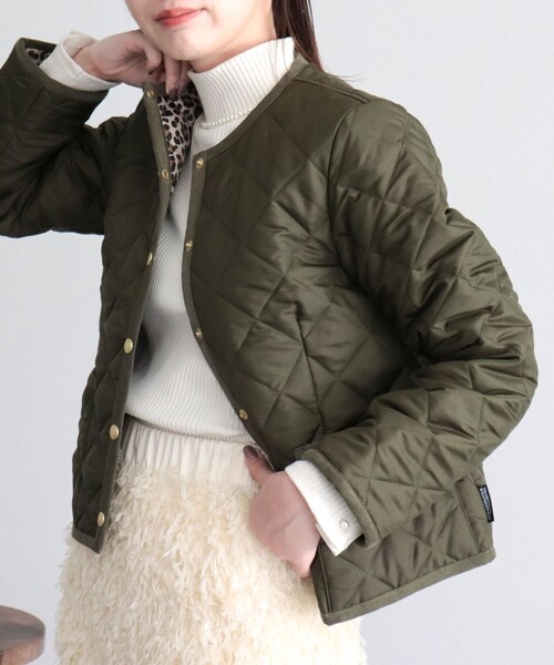 Traditional Weatherwear(トラディショナルウェザーウェア)の「【WEB限定】【Traditional Weatherwear/トラディショナルウェザーウエア】ARKLEY 裏レオパード(その他アウター・レディース・ブラック/カーキ・34/36)」の15枚目の写真