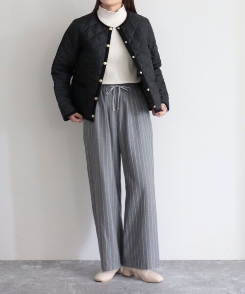 Traditional Weatherwear(トラディショナルウェザーウェア)の「【WEB限定】【Traditional Weatherwear/トラディショナルウェザーウエア】ARKLEY 裏レオパード(その他アウター・レディース・ブラック/カーキ・34/36)」の20枚目の写真
