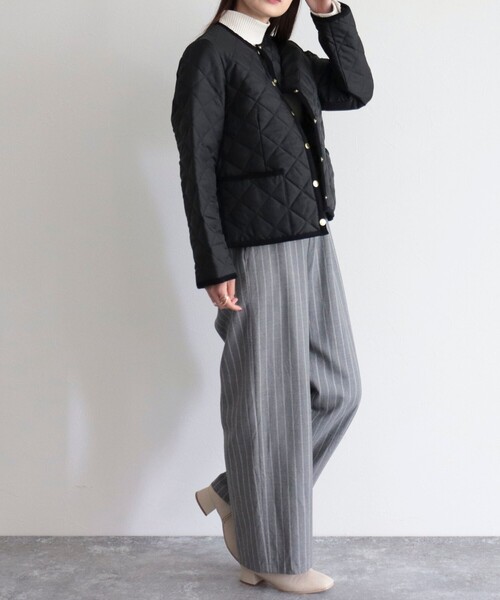 Traditional Weatherwear(トラディショナルウェザーウェア)の「【WEB限定】【Traditional Weatherwear/トラディショナルウェザーウエア】ARKLEY 裏レオパード(その他アウター・レディース・ブラック/カーキ・34/36)」の21枚目の写真