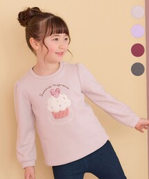 ANY（エニィ）の「裏シャギー アップリケ トレーナー（スウェット・キッズ）」